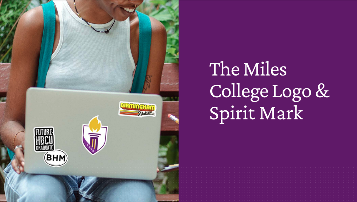 The Miles College Logo and Spirit Mark